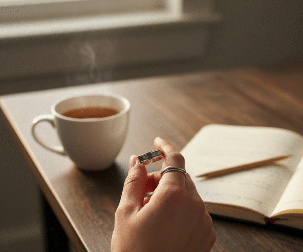 anxiety ring stylish