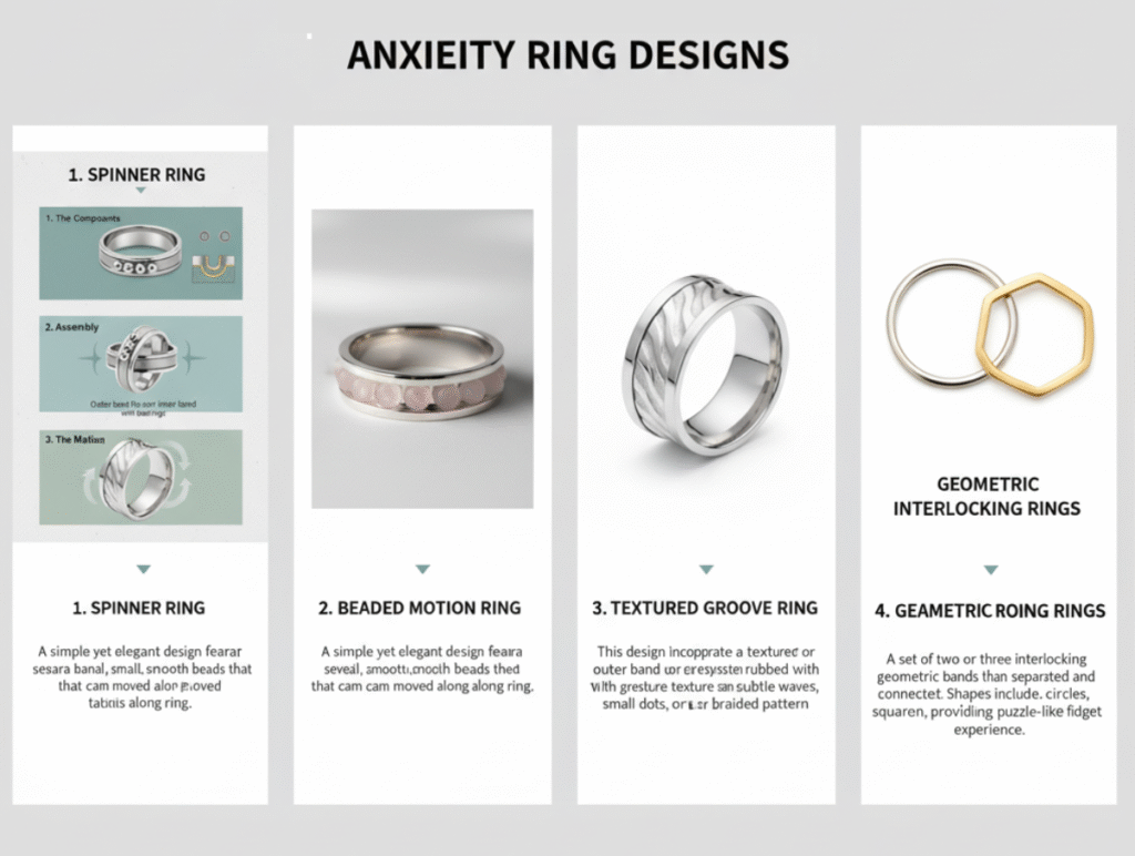 anxiety ring designs