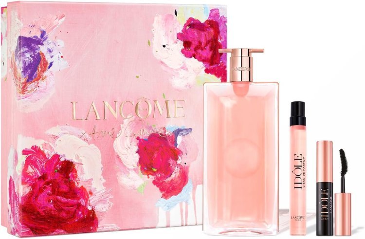 Lancôme Idôle perfume gift set for women with matching lotion, perfect Christmas