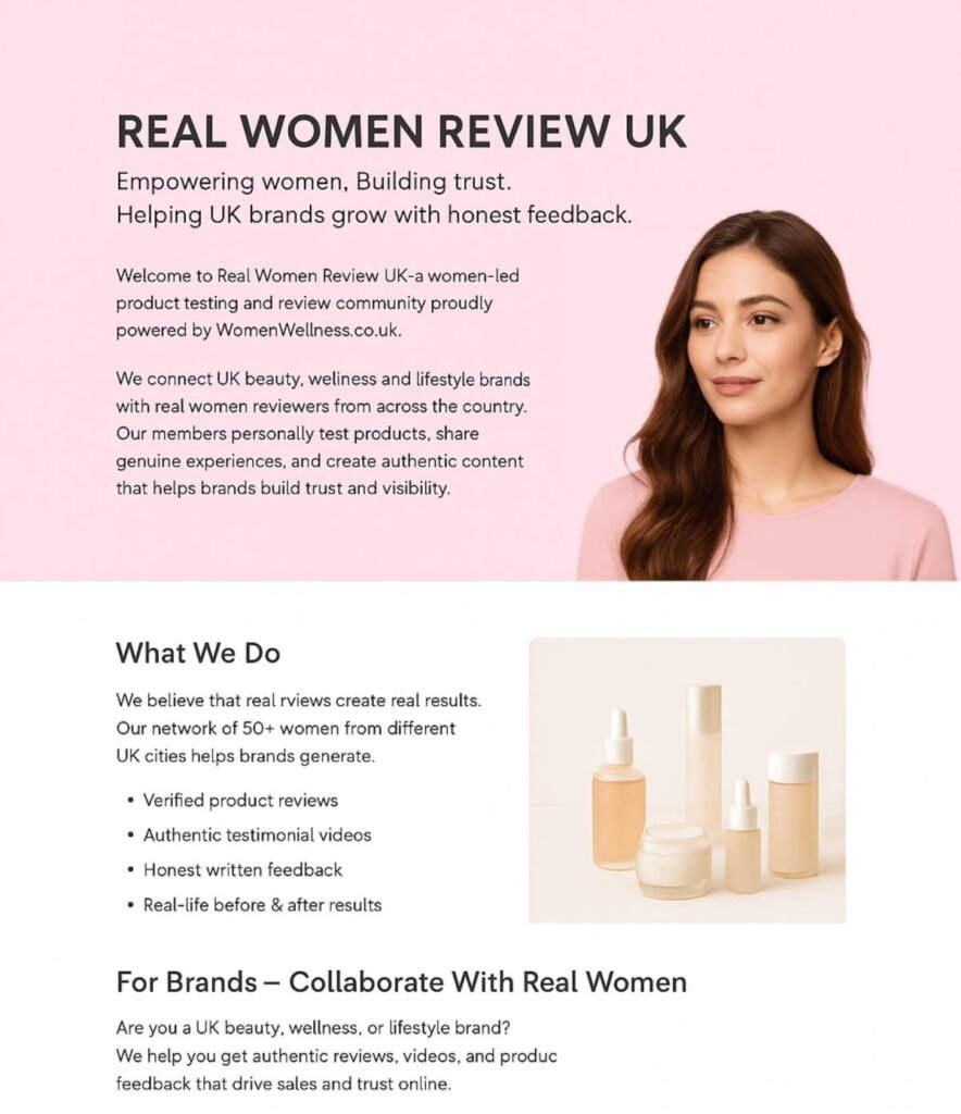 Women Wellness UK – empowering women with health, skincare, and self-care tips